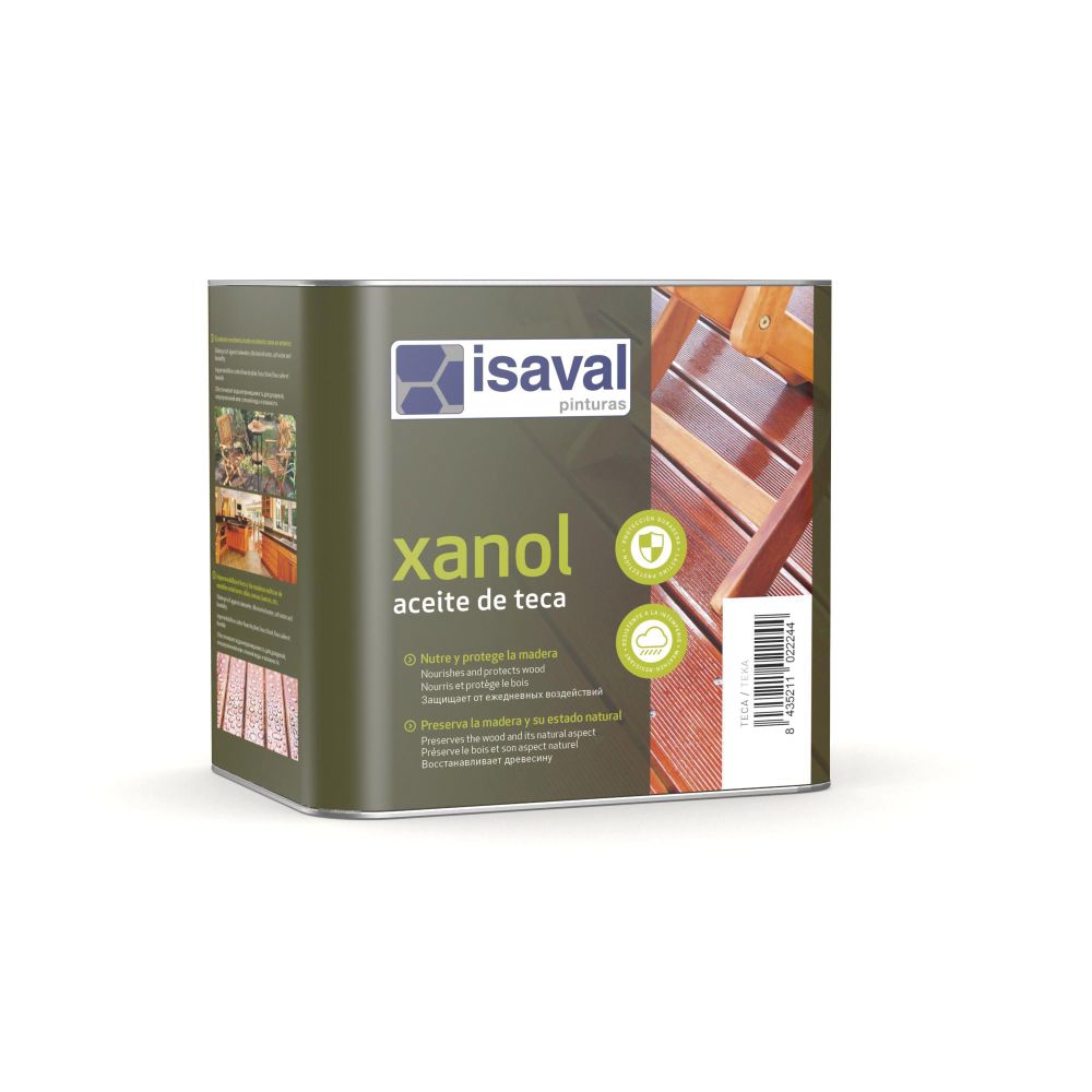Огнестойкий лак для дерева Ксанол 0,75л Isaval